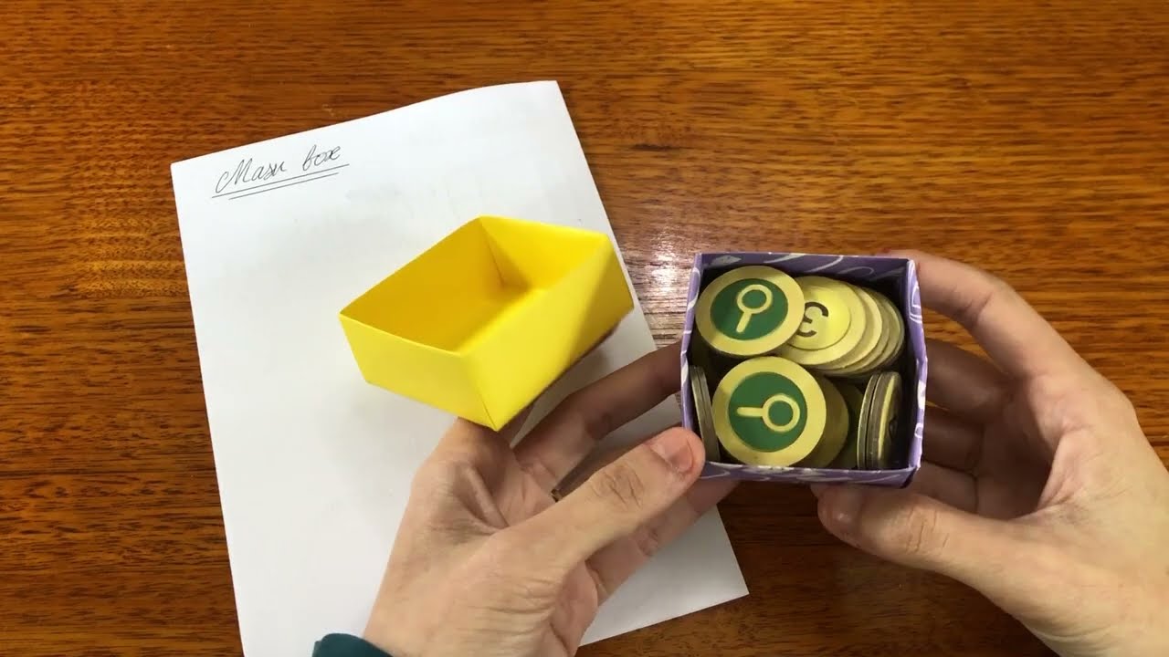[EN] Tutorial #2 : Masu box and its lid