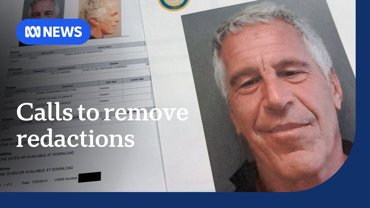 Epstein files: Democrats accuse DOJ of a cover-up, call for unredacted documents | ABC NEWS