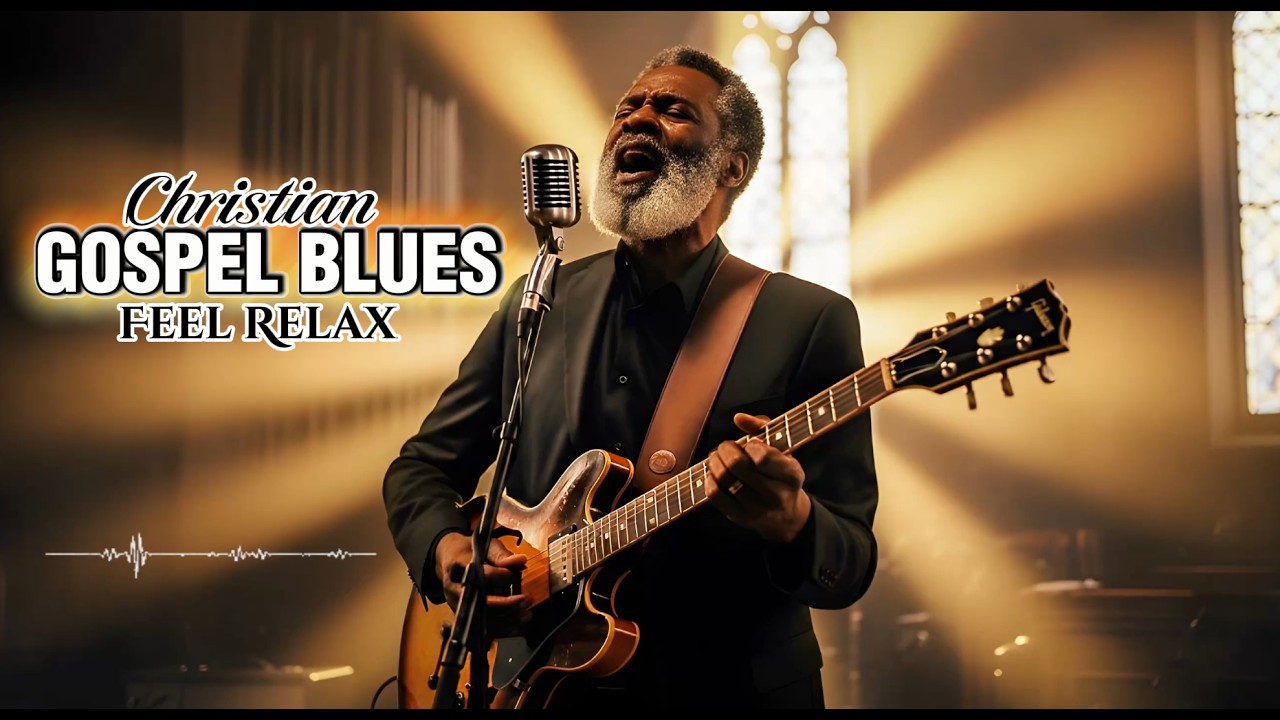 Lay Your Burdens Down | Deep Gospel Blues Worship | Soulful Prayer & Peaceful Christian Blues