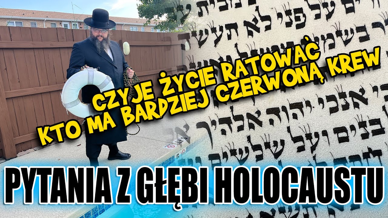 Czyje życie ratować? Pytania z głebi Holocaustu, czyja krew jest bardziej czerwona