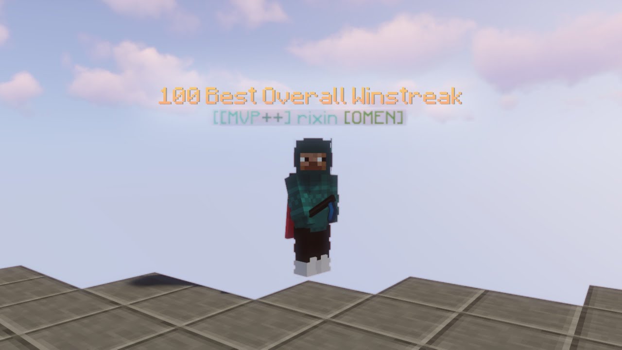 Getting 100 Overall Winstreak in Duels (ft. @oofinqs )