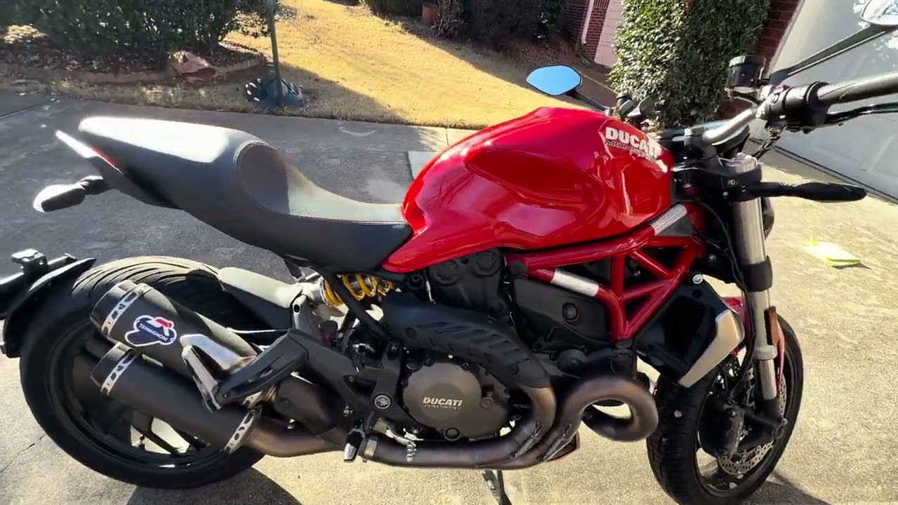 2014 Ducati Monster 1200S with Termignoni exhaust