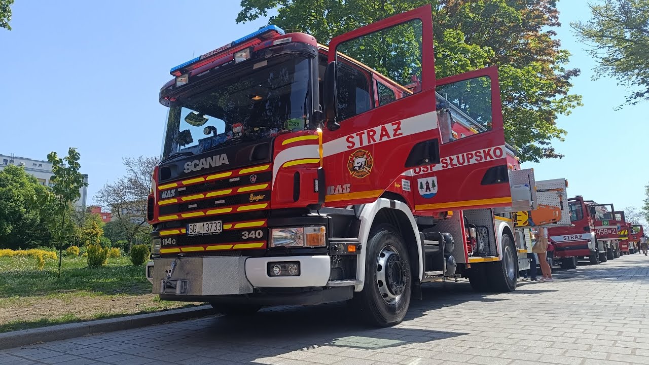 ALARMOWO 26 Zastępów PSP i OSP z okazji Dnia Strażaka w Gliwicach