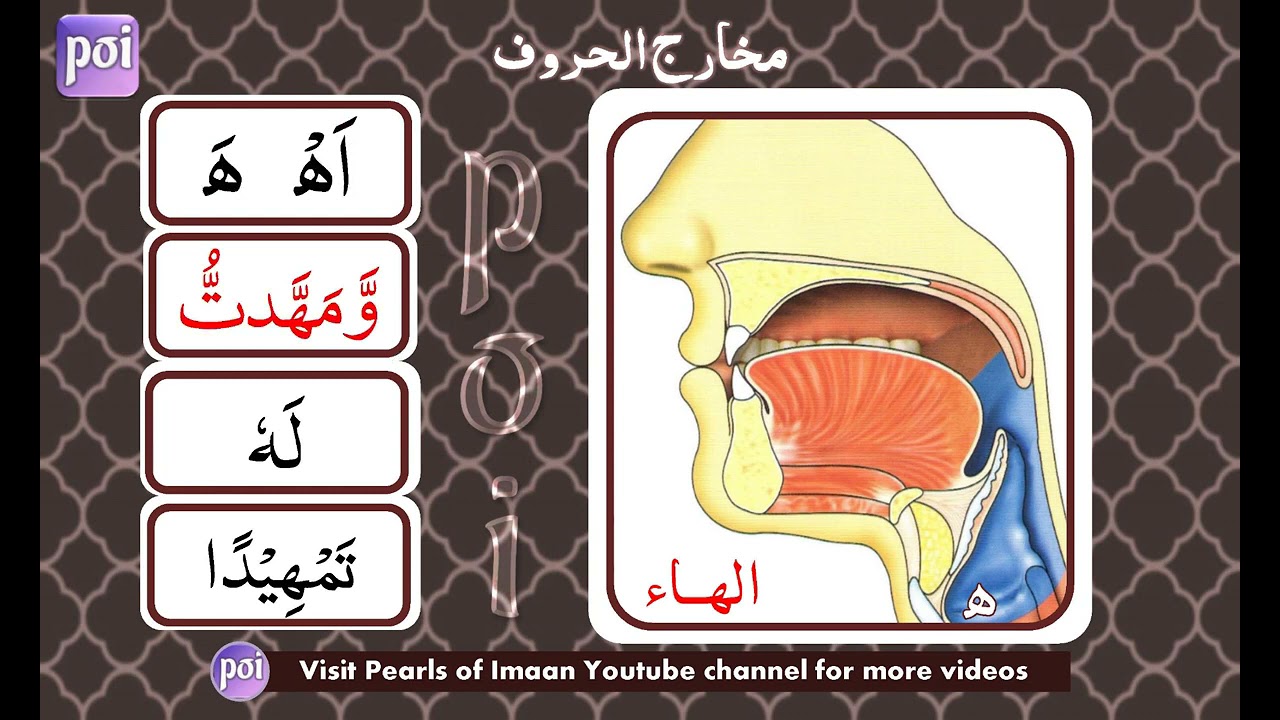 26. Makhārij Al Hurūf | Makhraj of Hā ھ | By Sheikh Ayman Rushdi Suweid