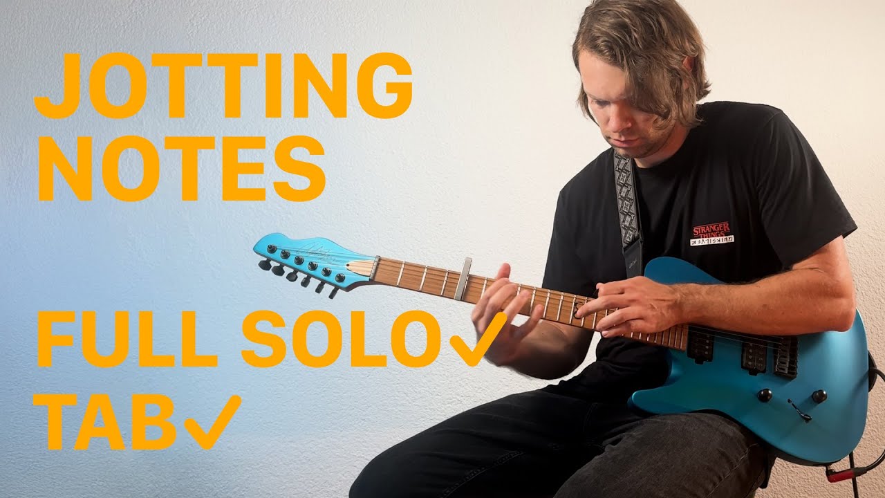 Tiny Moving Parts - Jotting Notes (Guitar Cover with Tab)