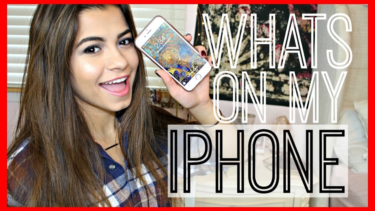 WHATS ON MY IPHONE 6S?! | Day 30