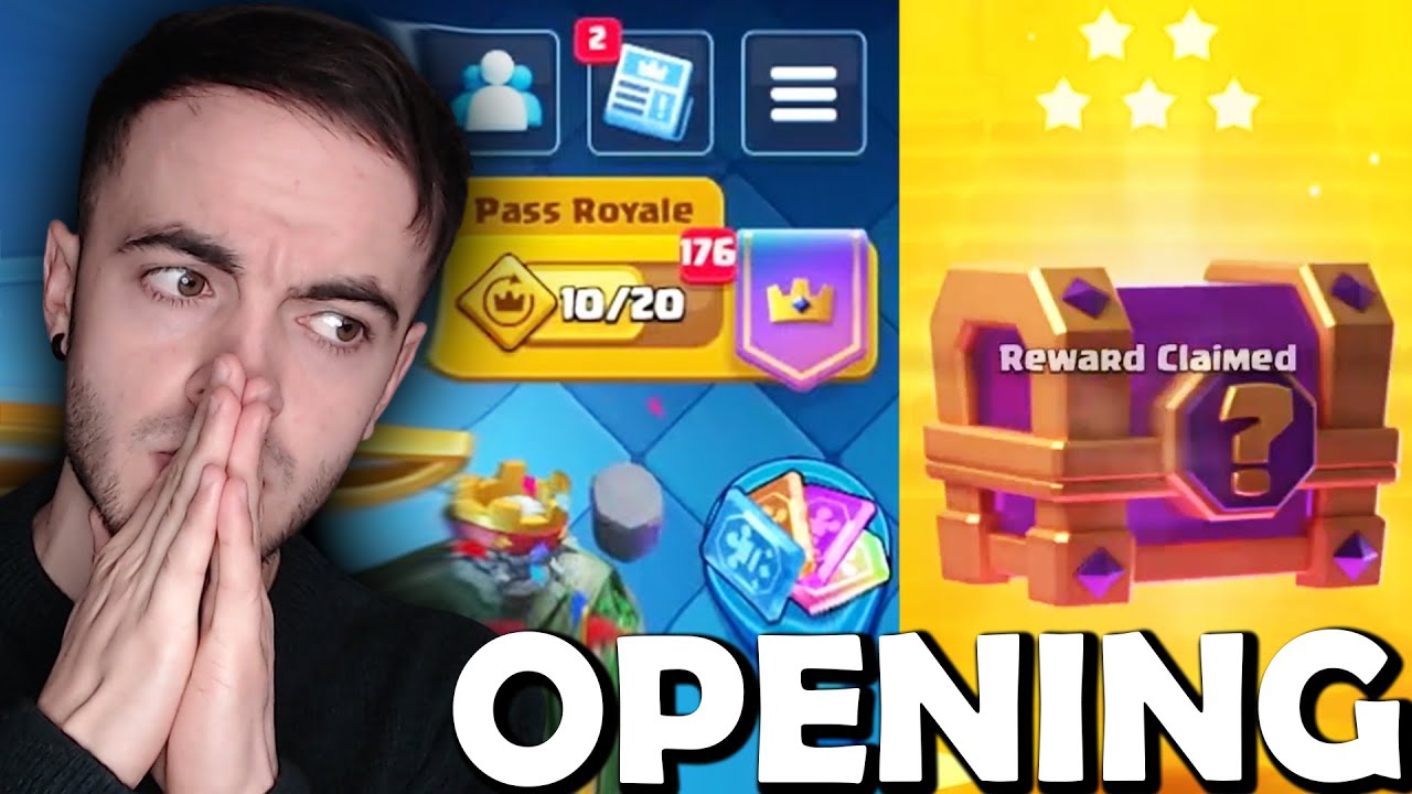 Chest Opening Cu 176 Iteme Pe Clash Royale!