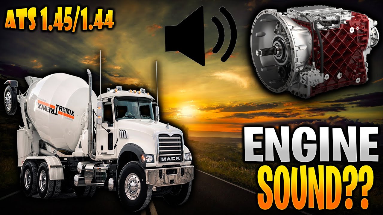 Realistic Engine Sound Update Mod for ATS 1.45 & 1.44 | ATS Mods