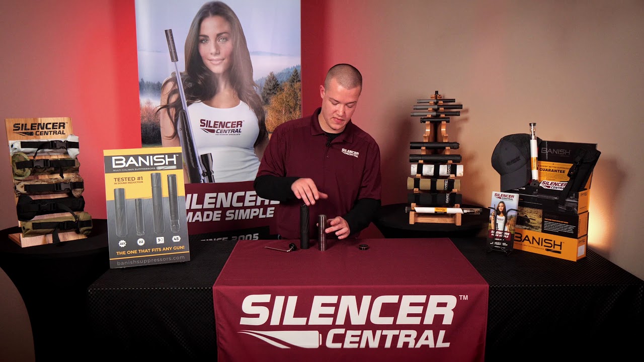 How To: Teardown of Banish 223 Multi-Caliber Suppressor by Silencer Central