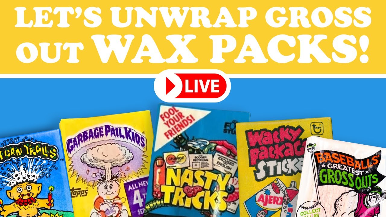 Searching for the GROSSEST STICKERS ever LIVE!
