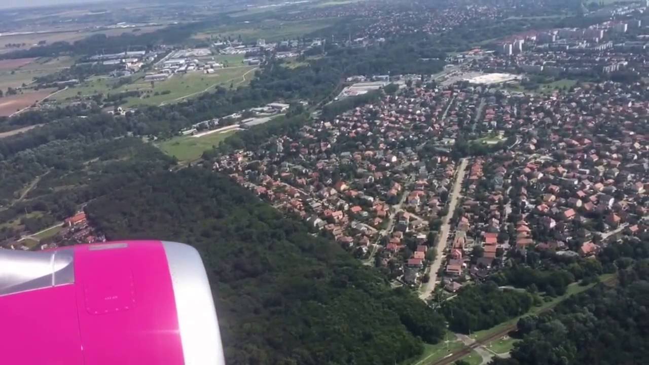 Budapest, leszállás Ferihegyen 2016.08.20.