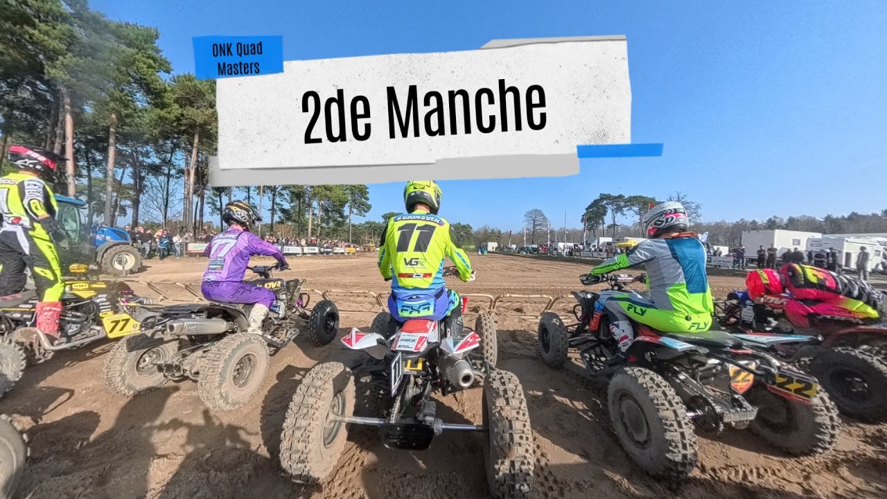 🏁 ONK Quad Masters Eersel | 2de Manche | Insta360 Onboard | 8-3-2026