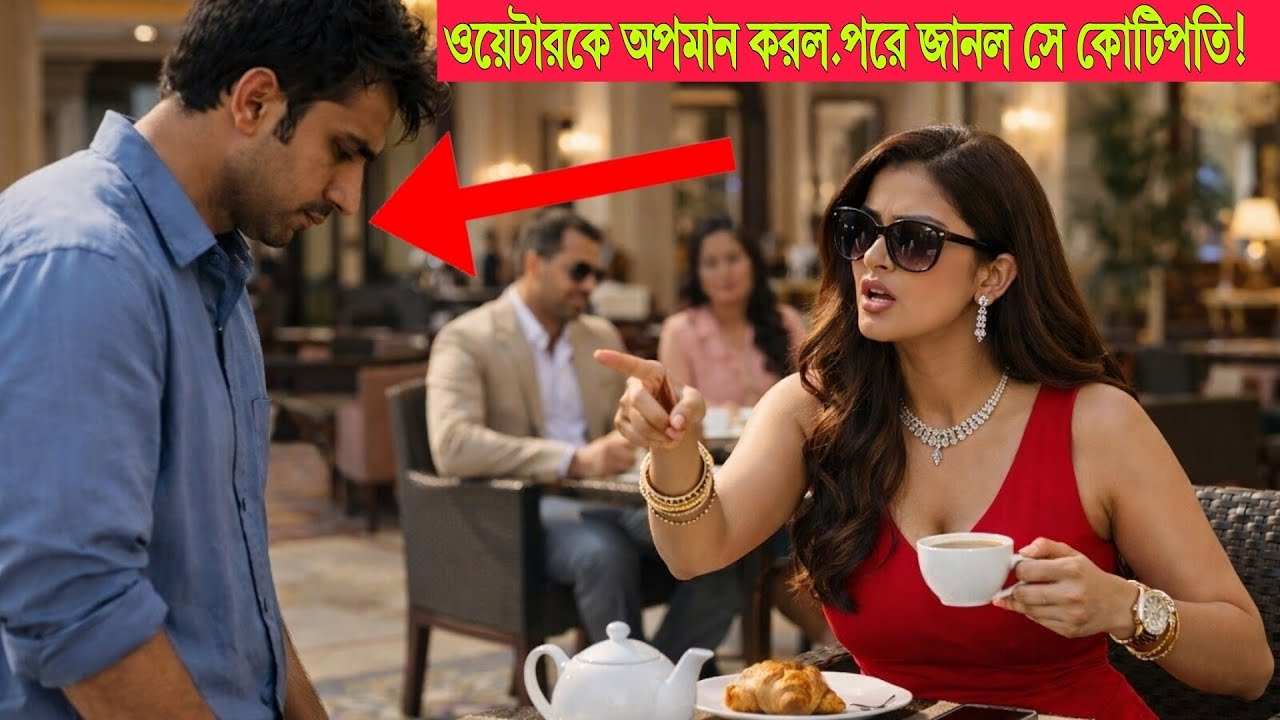 হোটেলের ওয়েটারকে বেয়াদব বলে চাকরি ছাড়ানোর হুমকি... পরে জানা গেল সে হোটেলের আসল মালিক! 