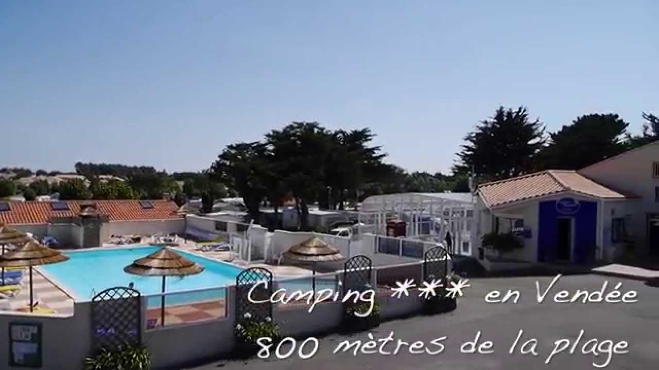 Camping Vendée 3 étoiles Le Brandais