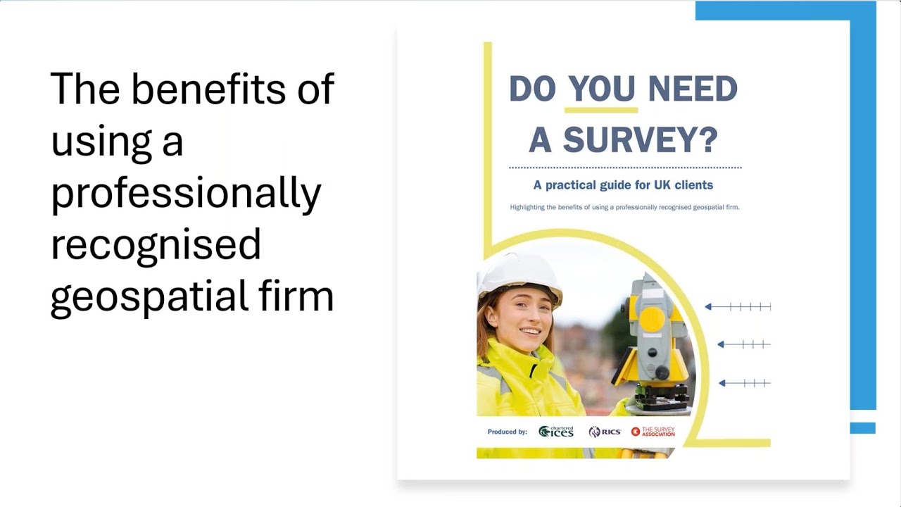 Client guide webinar: 'Do you need a survey?' | Presented by the SLG (RICS, CICES & TSA)