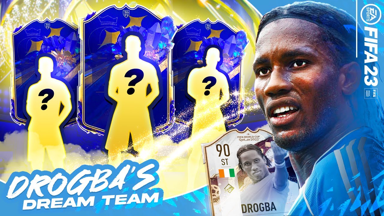 THE BIGGEST TOTY PACK OPENING EVER! (DROGBA'S DREAM TEAM #22)