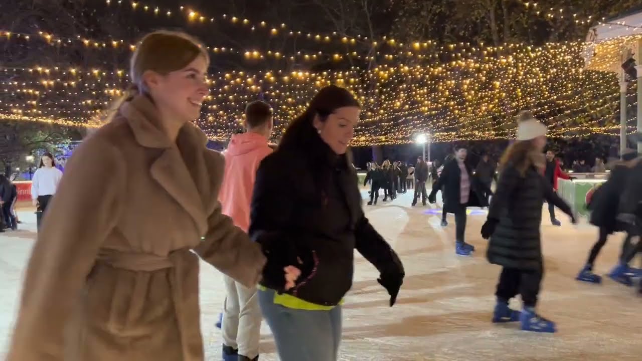 Winter Wonderland London Ice Rink #london #winterwonderland #winter