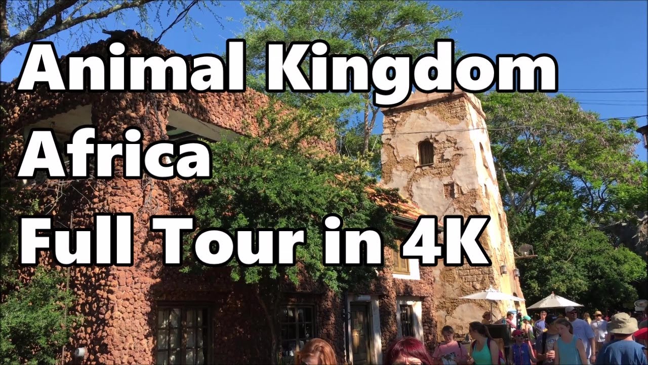 Disney's Animal Kingdom | Africa and Harambe Village | Full Tour in 4K | 2017