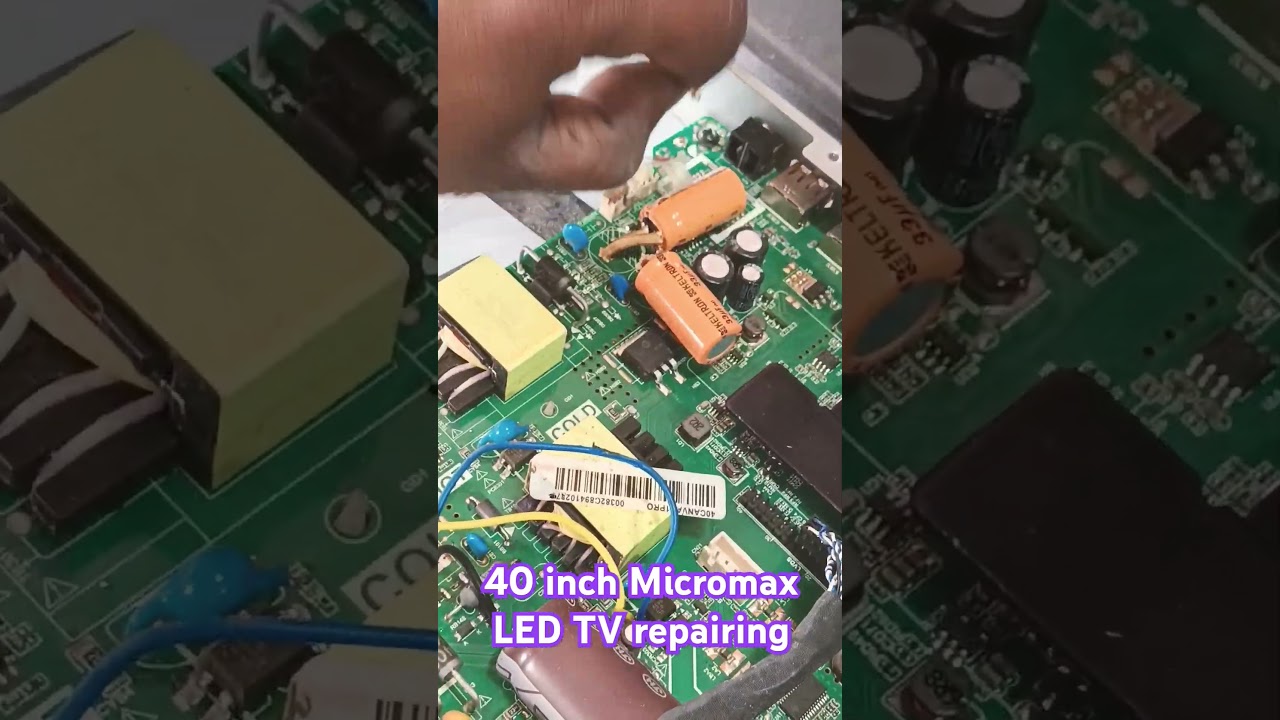 40 inch Micromax LED TV repairing #shortvideo
