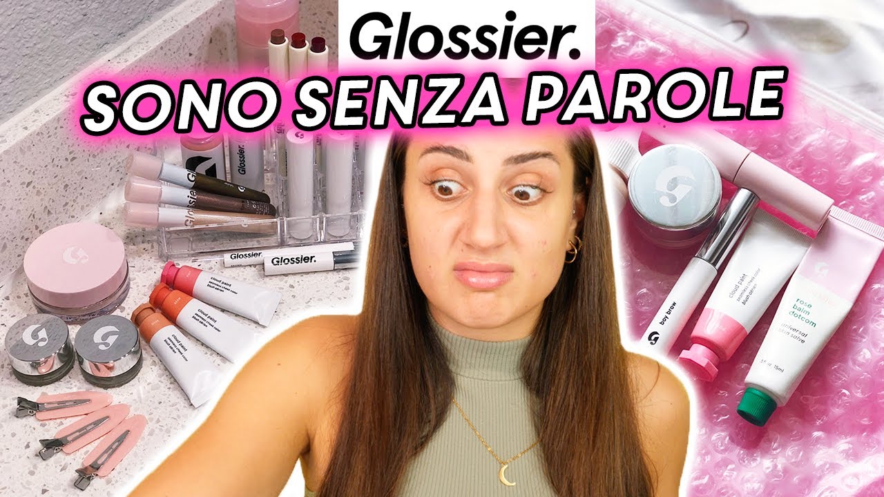 MI TRUCCO SOLO CON GLOSSIER... amici dobbiamo parlare 😨