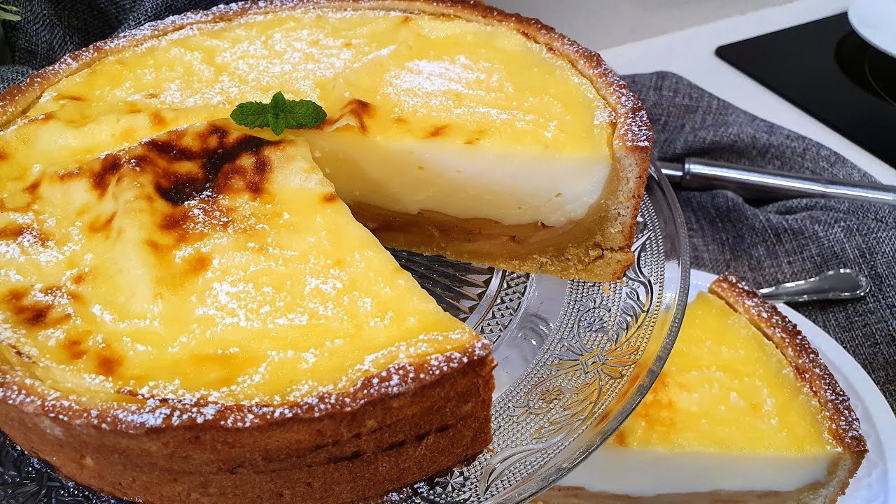 NOS LA PIDEN TODOS LOS DÍAS - Tarta de manzana y crema pastelera