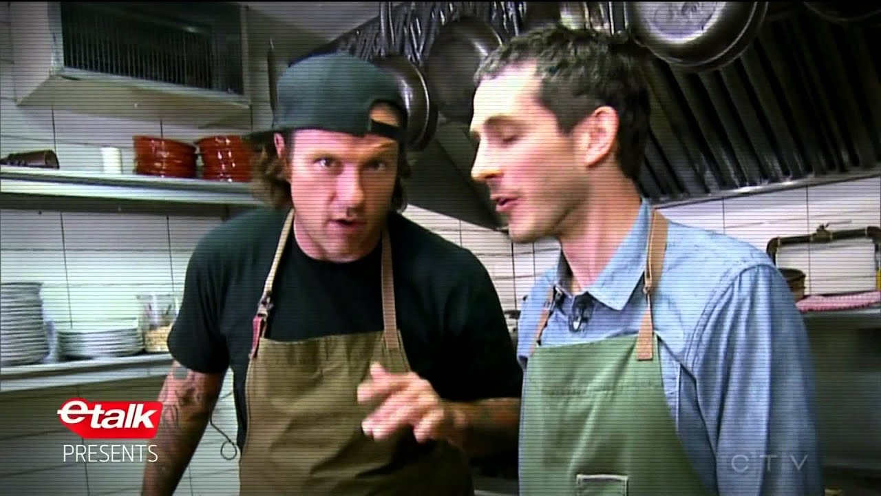 Tate Ellington interview part 2 & Chuck Hughes`s Montreal restaurent & ETALK - Quantico (tv series)