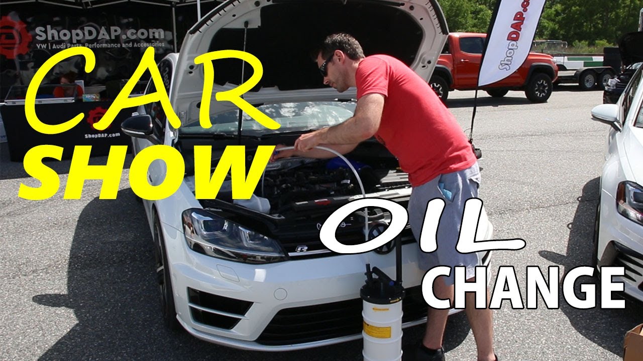 Oil Extractor Oil Change DIY on a VW MK7 Golf R