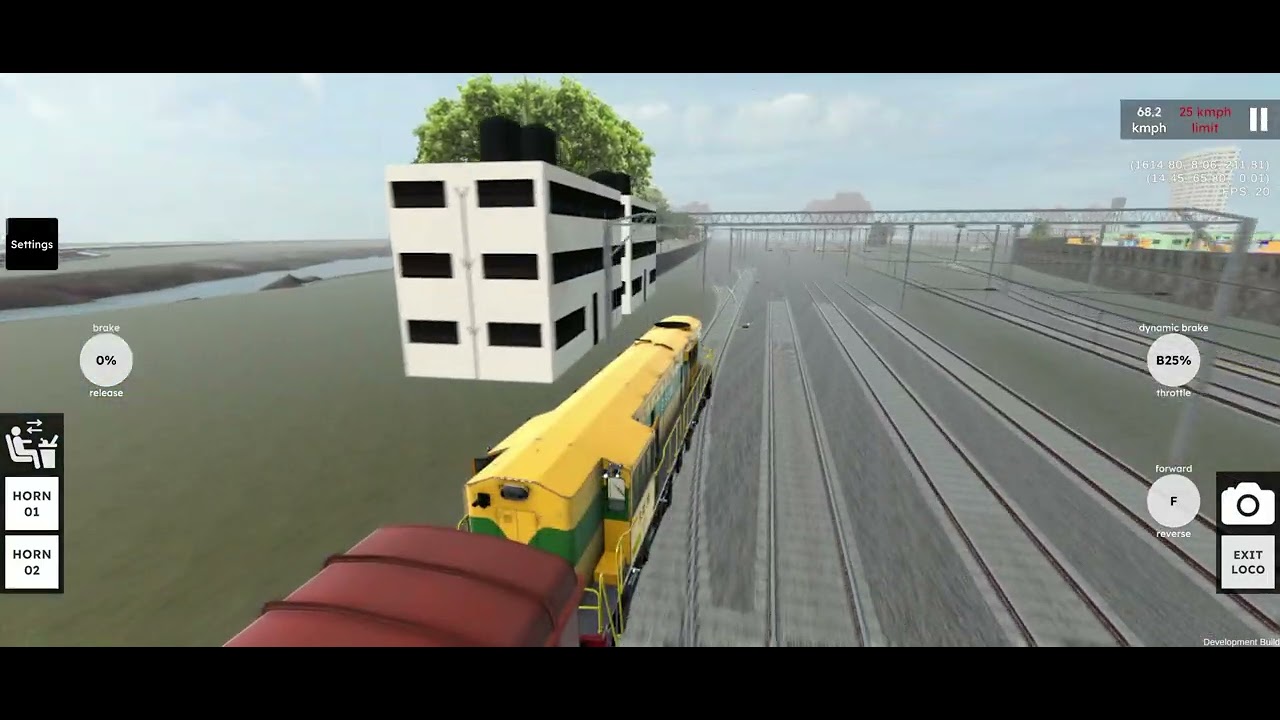 RG TRAIN DEMO WDS-6 PART -2 engine and tanker  gameplay view' #yutubeshorts #train #gaming 