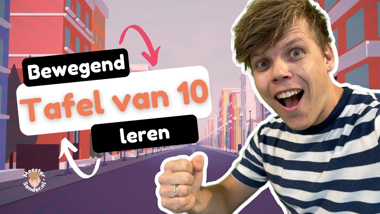 Tafels oefenen - Tafel van 10 - Bewegend leren - Tafelsprint