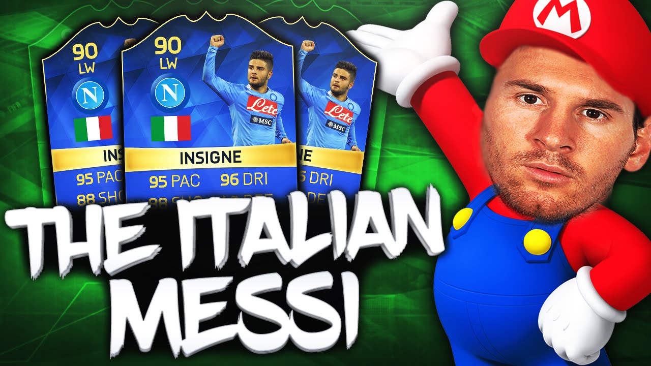 THE ITALIAN MESSI!!! STRIKER TOTS INSIGNE!! FIFA 16 ULTIMATE TEAM