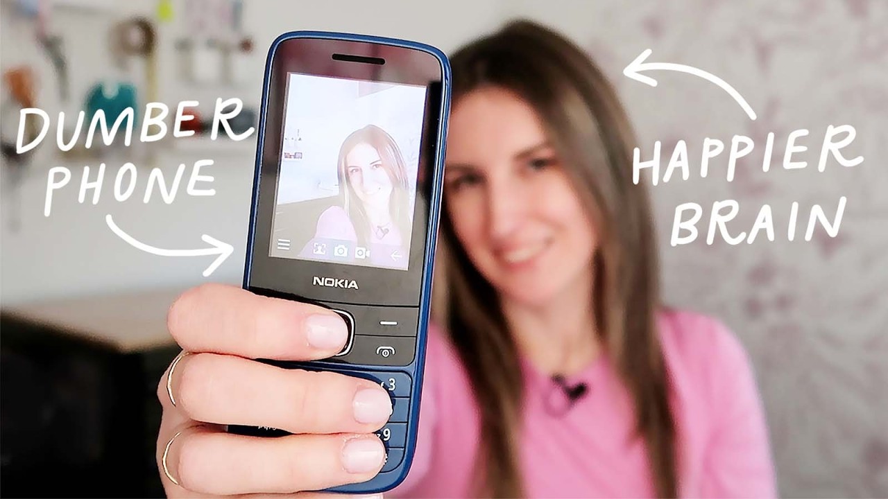 Использование обычного телефона в 2026 году (Nokia 225 4G) для сокращения времени, проводимого за...