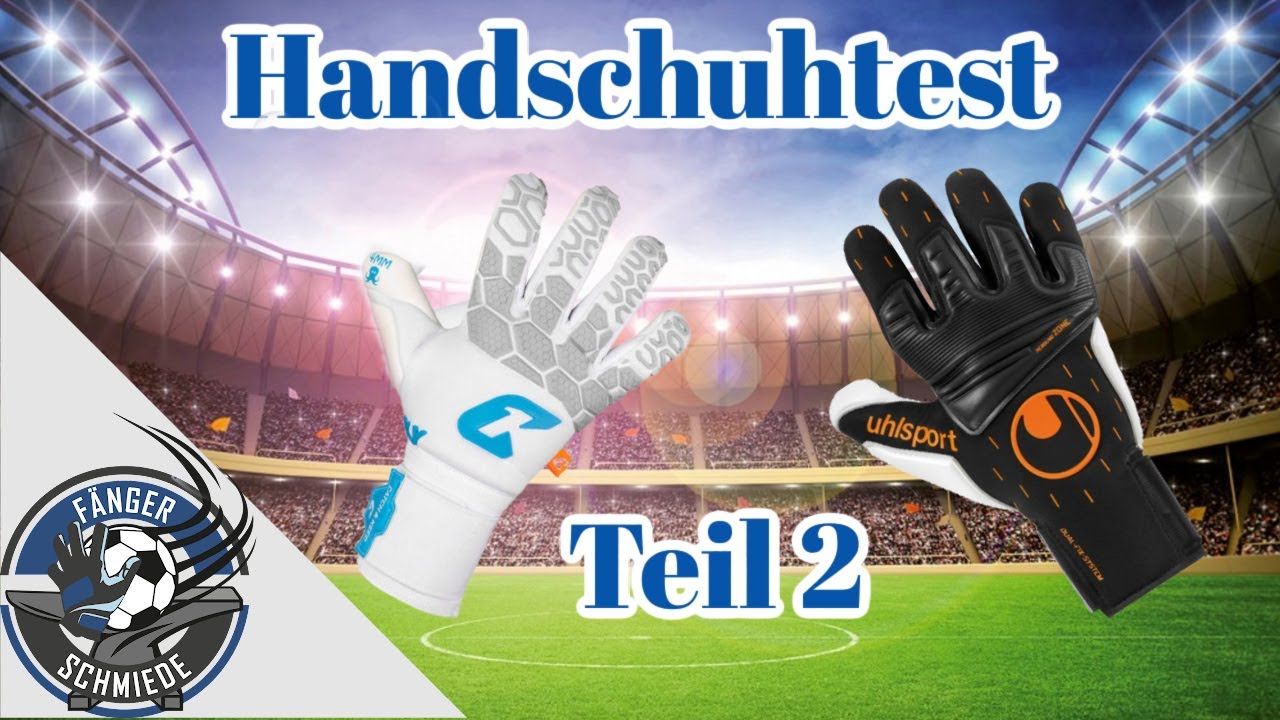 Torwarthandschuhtest #2 CATCH & KEEP Fly White Soul vs. Uhlsport SPEED CONTACT Teil 2