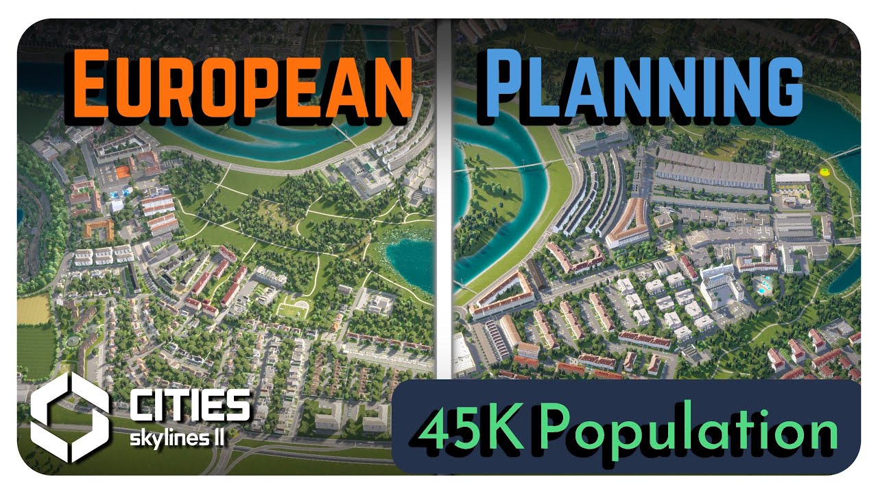 Build a PERFECT EUROPEAN Neighborhood in Cities Skylines 2