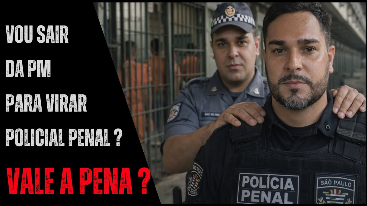 O Concurso da POLICIA PENAL do Estado de São Paulo VALE A PENA ? Carioca na PMESP 