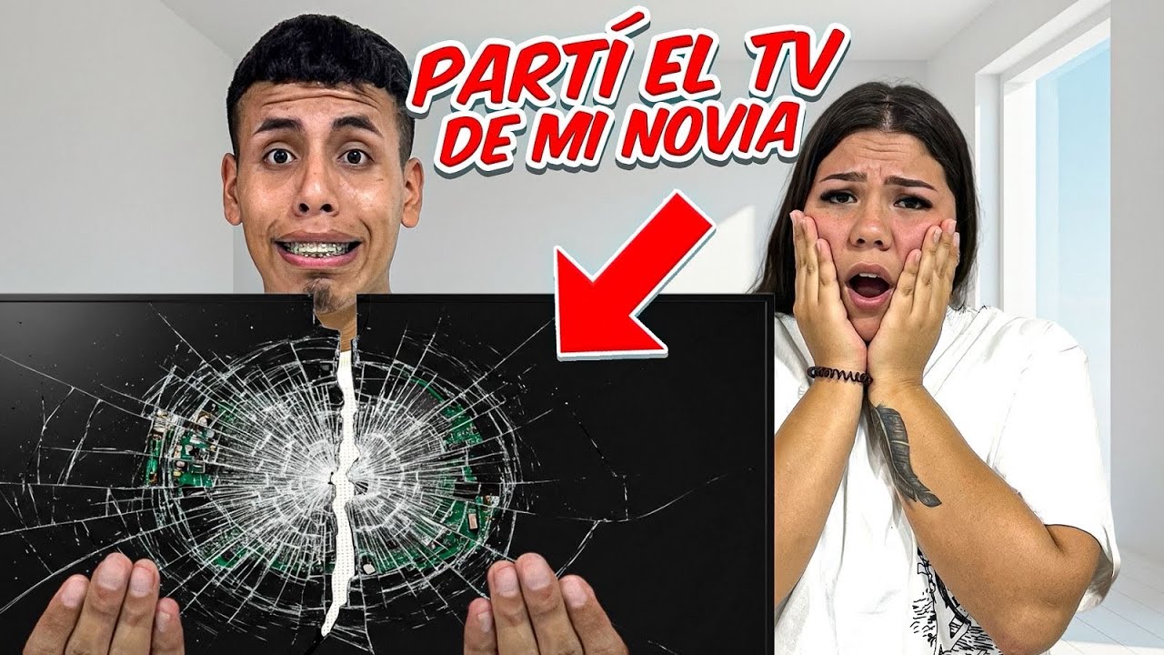 DAÑAMOS EL TV DE KAREN😂BROMA // stivenceron