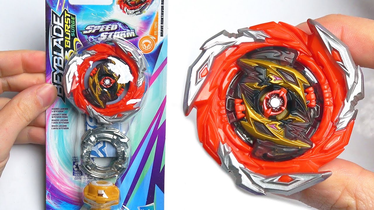 NEW HASBRO BRAVE ROKTAVOR R6 | Beyblade Burst Surge Speed Storm