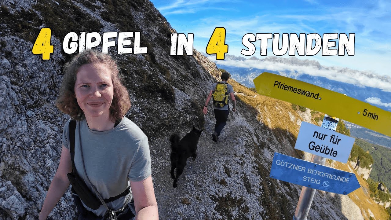 Diese Tour über Innsbruck hat uns umgehauen! 😍 Über 4 Gipfel auf die Nockspitze (2404 m)