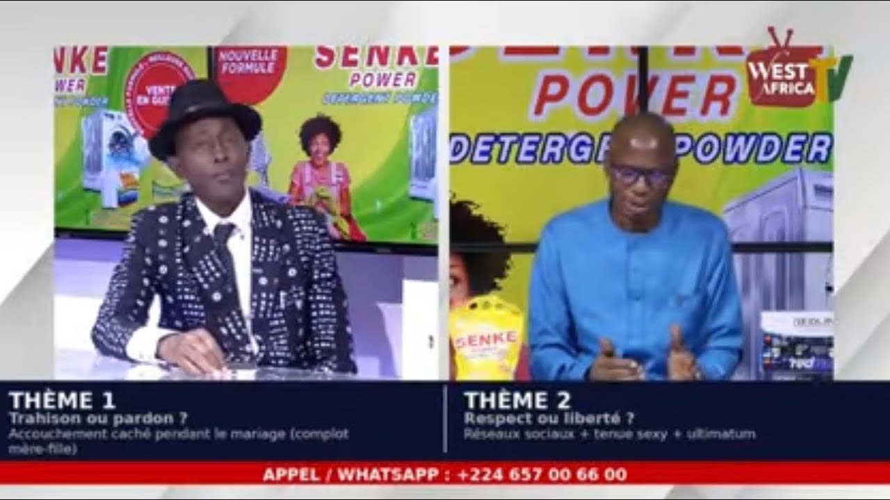 DIRECT VIE DE COUPLE ET VIE DE SOCIETE SUR WEST AFRICA TV