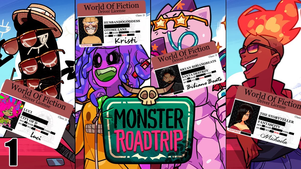 『Michaela Plays』Monster Roadtrip w/ The Chaos Crew - Part 1