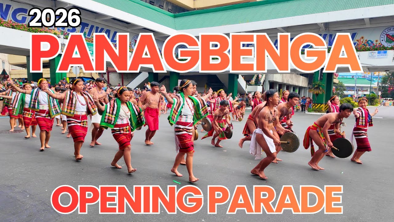 PANAGBENGA 2026 Opening Parade Performances | Baguio City #panagbenga2026