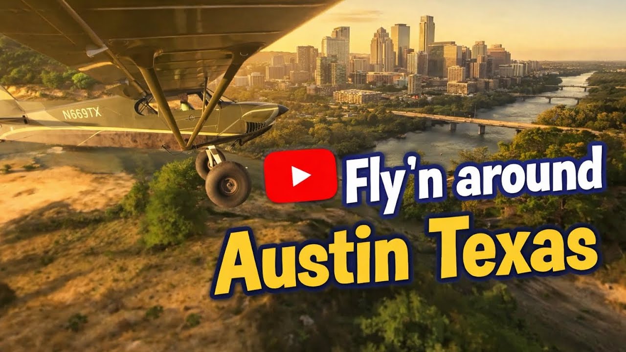Fly’n the @cubcrafters CarbonCub around The backcountry in ATX