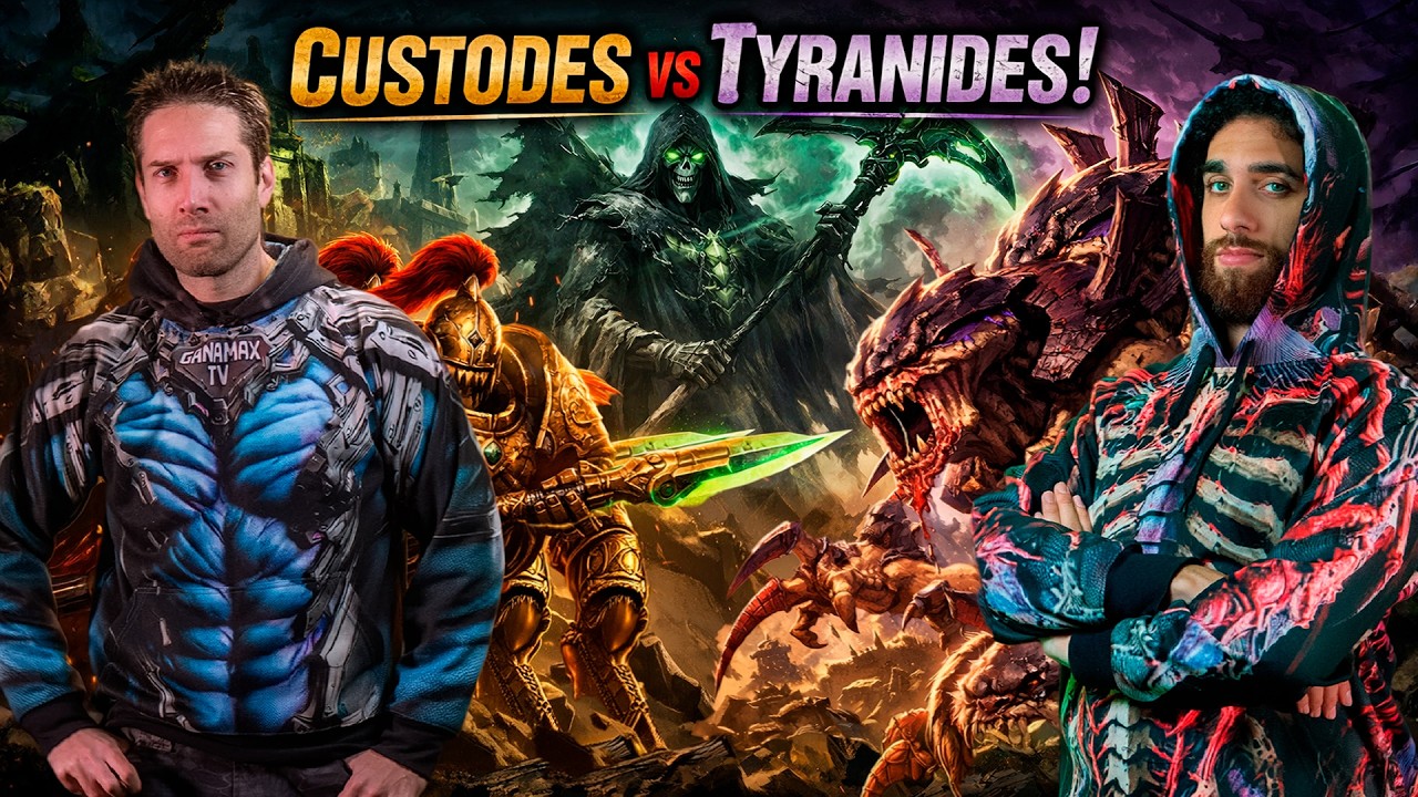 CUSTODES vs TYRANIDS en LIVE ! 😱 Le Nightbringer va apparaître ?!