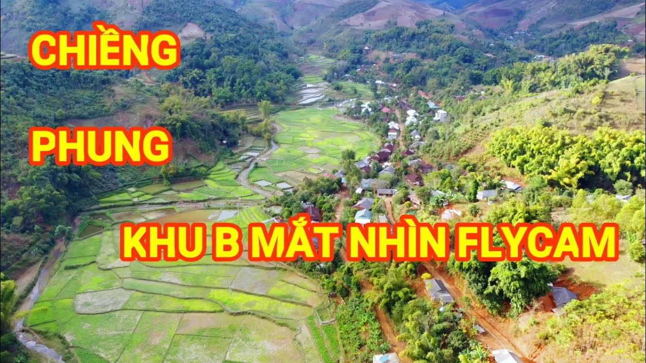 Một Góc Chiềng Phung Khu B Qua Mắt Nhìn Flycam 📷SƠN LA tv