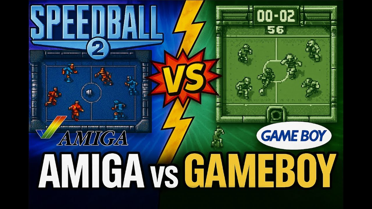 Speedball 2: Amiga vs. Gameboy | Press Start