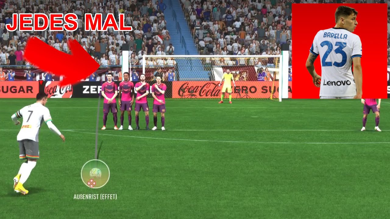 Fifa 23 - So macht ihr jeden Freistoß rein! - Türchen #23