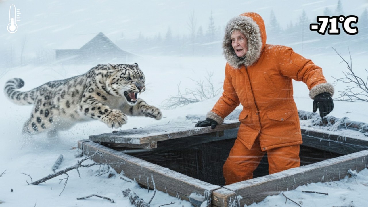 SHE RESCUED A WEAK SNOW LEOPARD… THEN CAME A NIGHTMARE | SURVIVING –71°C IN YAKUTIA
