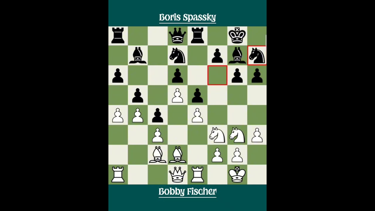Bobby Fischer vs Boris Spassky ◉ 1992 Rematch Game 1 | Legendary Comeback Win