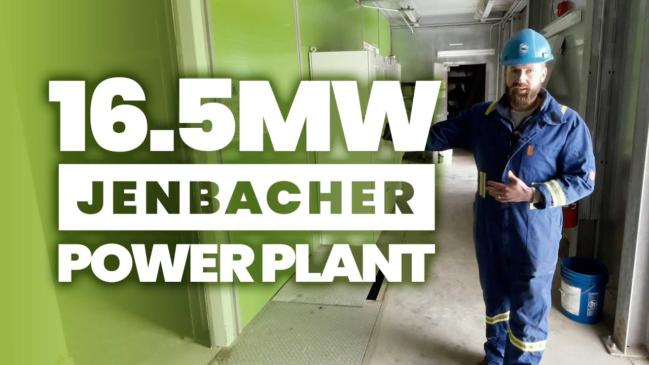 16.5MW Power Plant &ndash;&nbsp;Five x 3.3MW Jenbacher Natural Gas Reciprocating Generators