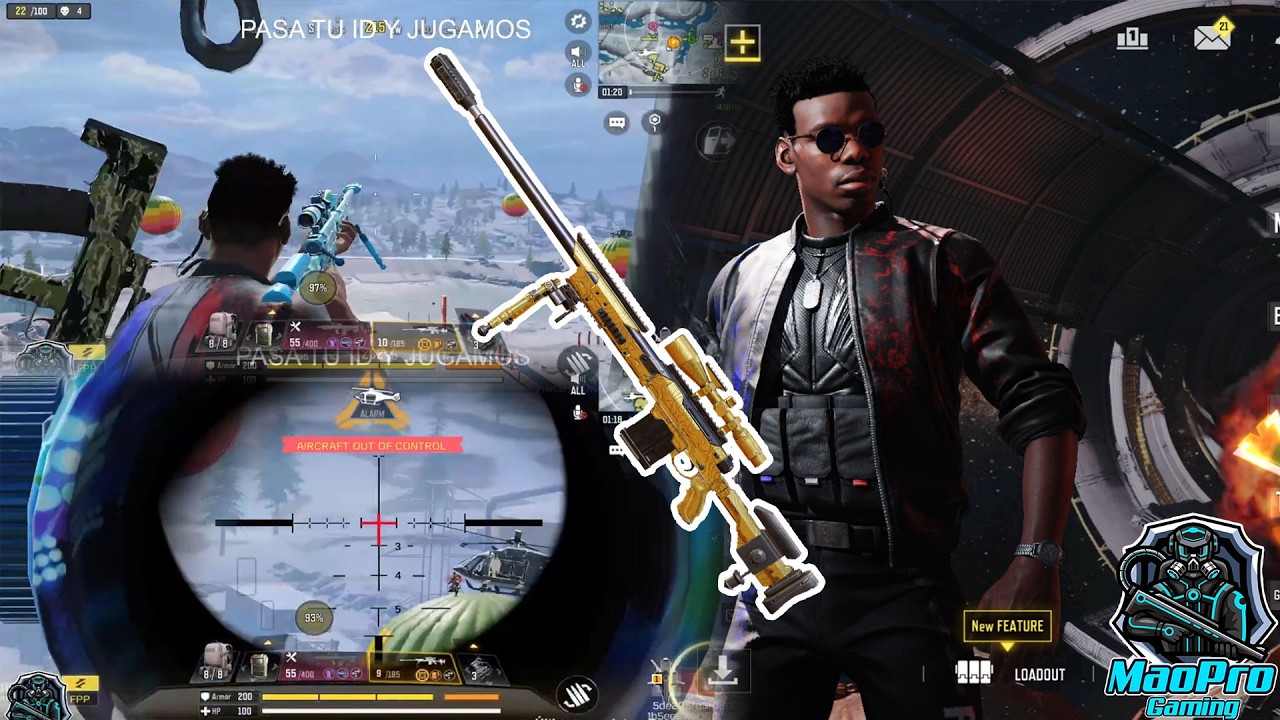 El mejor francotirador de codsito | MaoPro | Call Of Duty: Mobile