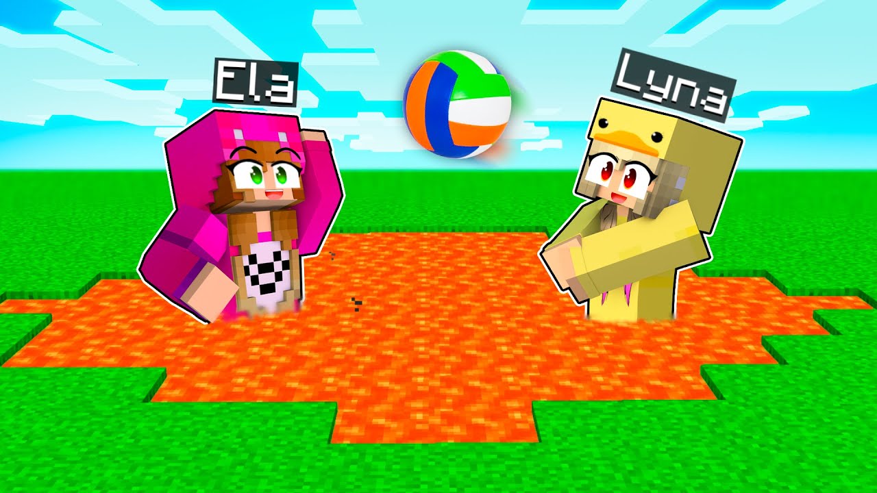 MINECRAFT PERO SOMOS INMORTALES CON ELA!